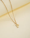 English Letter Necklace Female Personality