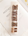 Children's Basic Bow Hair Clip Set