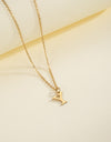 English Letter Necklace Female Personality