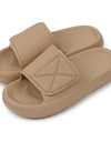 Poop Feeling Velcro Platform Female Summer Couple Bathroom Home Bath Eva Slippers