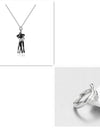 Love Hug Necklace Unisex Men Women Couple Jewelry Simple Temperament Clavicle Chain Valentines Day Lover Gift