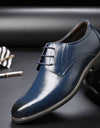 Formal Plus Size Business Men's With Lace Up Leather Shoes