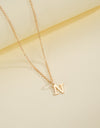 English Letter Necklace Female Personality