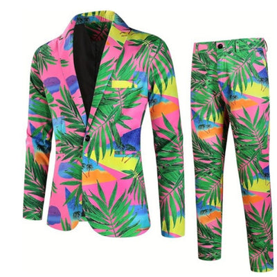 Men's Three Piece Groomsmen Clothing Suit