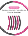 Home Workout Sports Hoop Circle Slimming Massage Hoop Fitness Excercise Gymnastic Yoga Hoop Accessories Bodybuilding Equipment