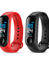 Compatible With , Smart Bracelet Heart Rate And Blood Pressure Exercise Meter Step Information Push Smart Reminder Color Bracelet