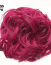 Europe, Japan, and South Korea popular hair bun fluffy natural drawstring curly hair ball head hair ring hair set female hair accessories chemical fiber hair
