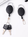 Creative Telescopic Wire Rope Key Ring Carabiner