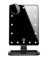 Touch Screen Makeup Mirror With 20 LED Light Bluetooth Music Speaker 10X Magnifying Mirrors Lights