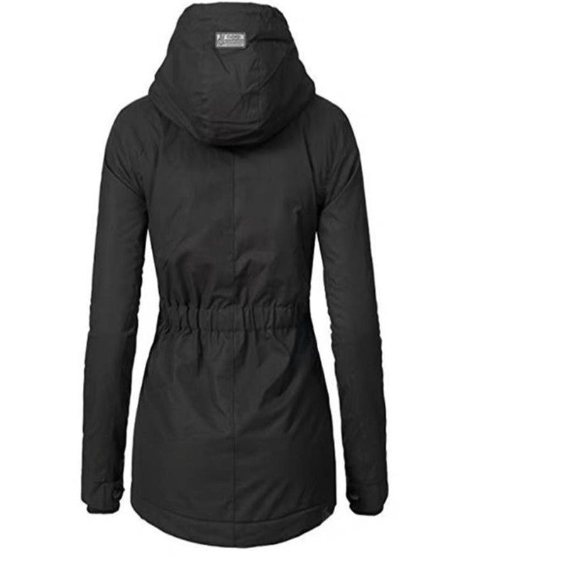 Plus velvet padded cotton women