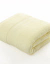 Cotton thickened plain colored bath towel