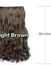 European and American wig female five card wig piece