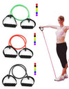 Latex Resistance Bands Workout Exercise Yoga Crossfit Fitness Tubes Pull Rope Fitness Exercise Equipment Tool