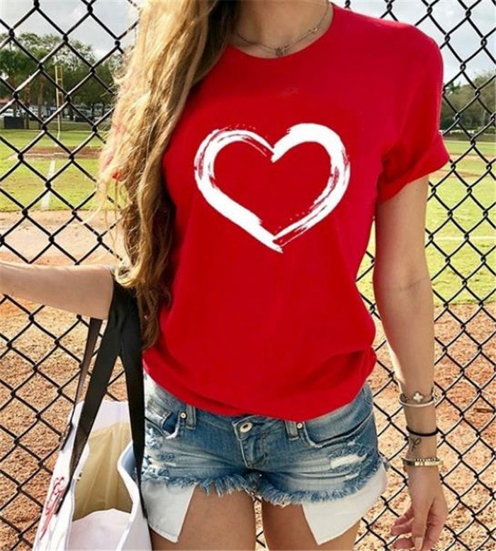 Women's short sleeve T-shirt top