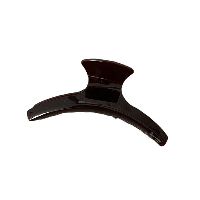 Retro Ponytail Hair Claw Simple Elegant Hair Clip