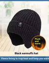 Middle-aged And Elderly People's Hats Men's Winter Warm Wool Hat Ear Protection