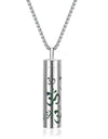 316L Stainless Steel Aromatic Perfume Oil Essential Oil Diffuser Pendant Necklace