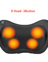 Neck Massager Home Car Neck Cervical Massage Electric Multifunctional Massage Pillow Waist Back Relaxation Device