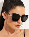 Glasses cat eye sunglasses