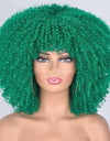 Small Curly Hair Rose Mesh Synthetic Headgear