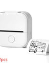 Portable Mini Thermal Label Printer Home Photo Printer Student Wrong Question Printer Bluetooth-compatible Mini Label Printer Price Tag