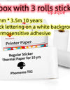 Portable Mini Thermal Label Printer Home Photo Printer Student Wrong Question Printer Bluetooth-compatible Mini Label Printer Price Tag