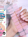 Japanese Style Nail Beauty Gel Stickers Semi-curing French Gel