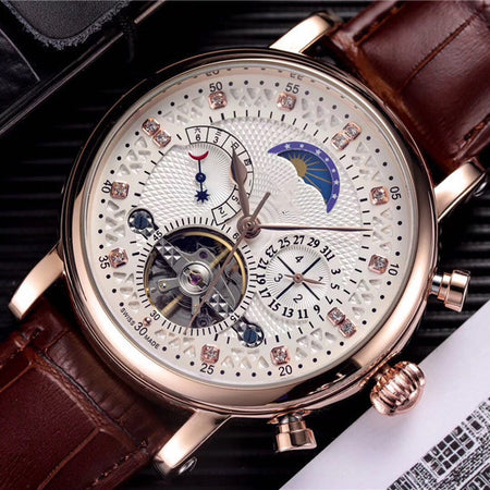 Men's Tourbillon Mechanical Watch
