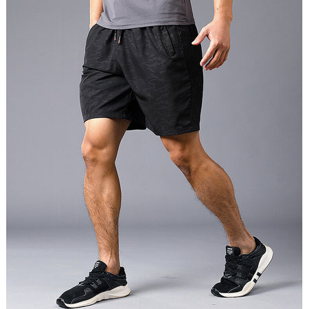Quick-drying Shorts Men's Summer Thin Loose Plus Size Shorts Fat Outer Wear Running Sports And Leisure Pants Men