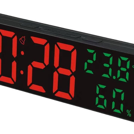 LED Multi-function Mirror Large Screen Electronic Alarm Clock