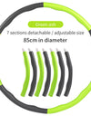 Home Workout Sports Hoop Circle Slimming Massage Hoop Fitness Excercise Gymnastic Yoga Hoop Accessories Bodybuilding Equipment