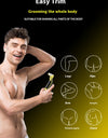 Amazon Hot Men's Body Hair Device Electric Shaver Chest Hair Leg Hair Shaver Men's Pogonotomy Shaver