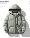 Men's Hoodie Padded Coat Thickened Cotton-padded Clothes Loose Casual Cotton-padded Jacket