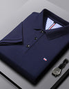 Polo Shirt Men's Summer Lapel Short-sleeved T-shirt Trendy Summer Top Lightweight Casual Collared