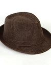 Manufacturers Supply Jazz Hat British Style Cotton And Linen Solid Color Top Hat