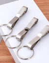 Stainless Steel Key Ring Old Pendant