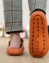 Poop Feeling Velcro Platform Female Summer Couple Bathroom Home Bath Eva Slippers