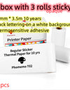 Portable Mini Thermal Label Printer Home Photo Printer Student Wrong Question Printer Bluetooth-compatible Mini Label Printer Price Tag