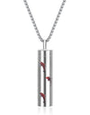 316L Stainless Steel Aromatic Perfume Oil Essential Oil Diffuser Pendant Necklace