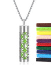 316L Stainless Steel Aromatic Perfume Oil Essential Oil Diffuser Pendant Necklace