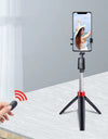 Compatible with Apple, Mobile Phone Video Live Tripod Selfie Stick