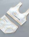 Girls' Bra Set, Pure Cotton, Developmental Vest, Underwear, Children'S Bra, Cotton
