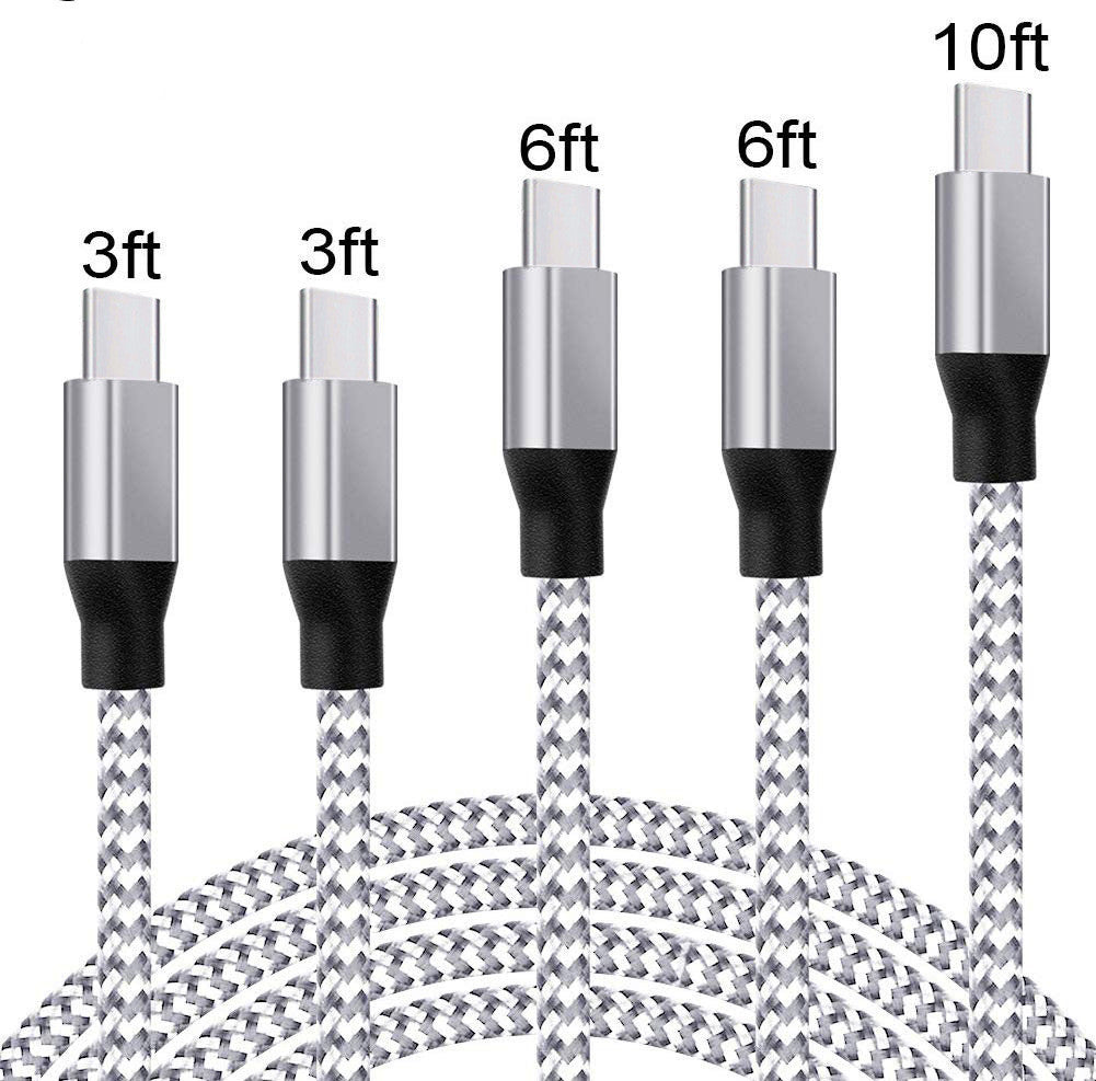 Mobile Phone USB Braided Nylon Charging Data Cable