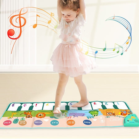 Children's Multifunctional Fun Animal Music Game Carpet