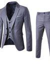 Men's Business Cotton Blend Casual Suit