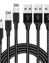 Mobile Phone USB Braided Nylon Charging Data Cable