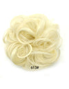 New Trendy Design Women Wavy Curly Messy Hair Bun Synthetic