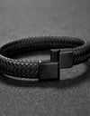Leather Cord Bracelet Authentic Leather Weave