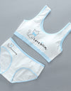 Girls' Bra Set, Pure Cotton, Developmental Vest, Underwear, Children'S Bra, Cotton