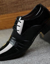 New men's fashion business casual shoes dress shoes